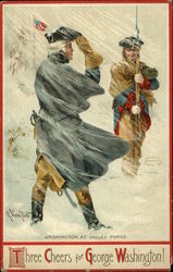 Three Cheers for George Washington! Postcard