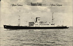 Farrell Lines Postcard