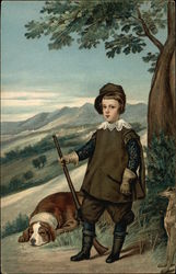 Portrait of Prince Baltasar Carlos Children Postcard Postcard Postcard