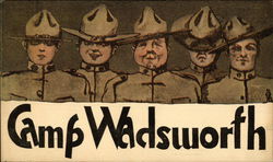 Camp Wadsworth South Carolina Army Postcard Postcard Postcard
