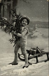 Merry Christmas Postcard