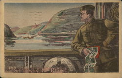 So This is the Rhine! Postcard