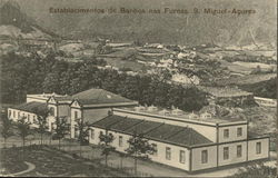 Establecimientos de Banhos nas Furnas Postcard