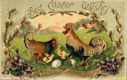 Best Easter Wishes Postcard