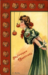 Halloween Greetings Postcard Postcard Postcard