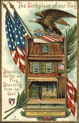 The Birthplace of Our Flag Postcard