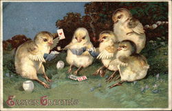 Easter Greeting Postcard