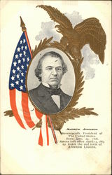 Andrew Johnson Postcard