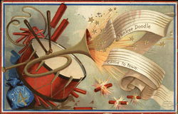Yankee Doodle Came to Town Postcard