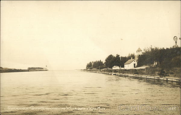 Government Channel, Connecting White Lake and Lake Michigan