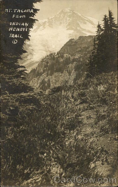 Mt. Tacoma from Indian Henry's Trail Washington