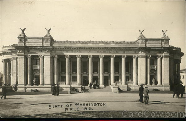 State of Washington Building 1915 Panama-Pacific Exposition