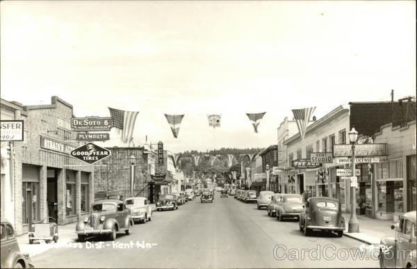 Business District Kent Washington