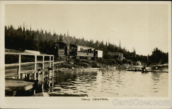 Taku Central Railway Train BC Canada British Columbia