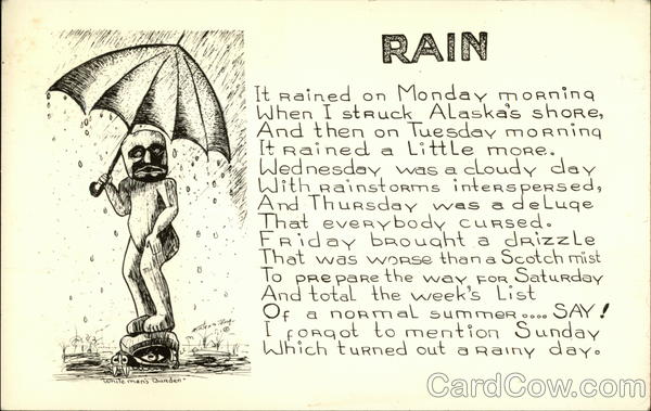 Rain Phrases & Sayings