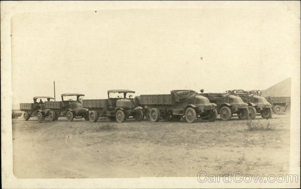 Group of Old Trucks Arivaca Arizona