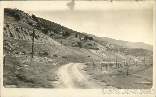 Dirt Road in the Countryside Wagon Mound New Mexico