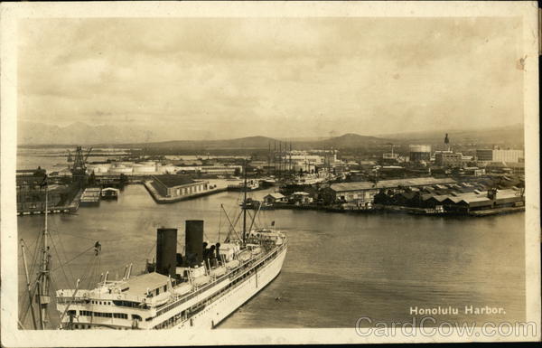 Honolulu Harbor Hawaii