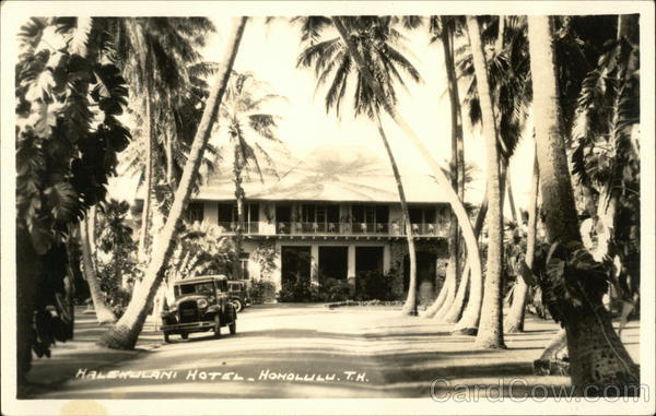 Halekulani Hotel Honolulu Hawaii