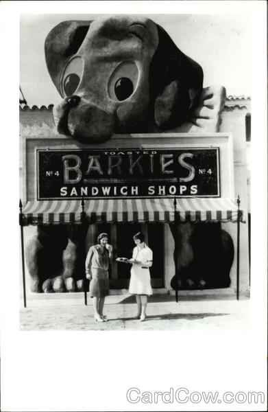Barkie's Sandwich Shop Hollywood California