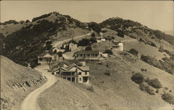 Houses on a Hill California