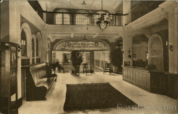 The Lobby - Young Women's Christian Association YWCA Los Angeles California