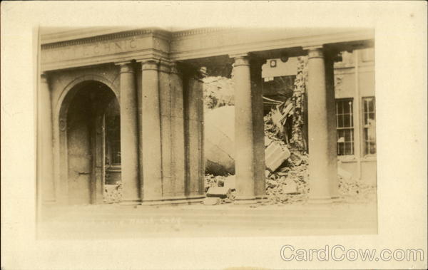 Earthquake Damage Polytechnic High School Long Beach California