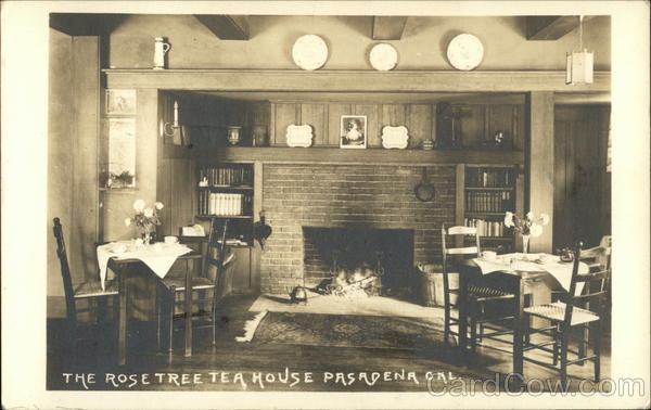 The Rose Tree Tea House Pasadena California