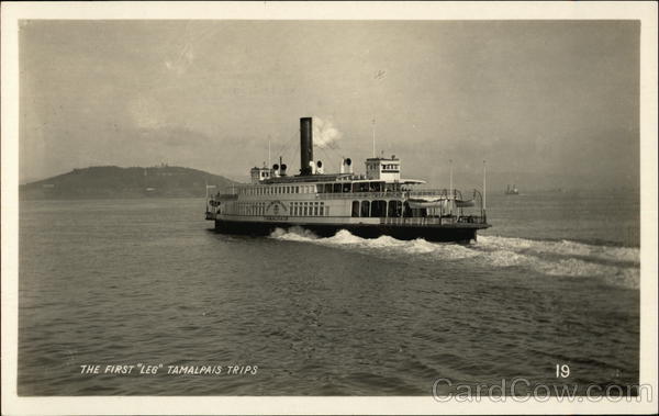 The First Leg Tamalpais Trips Steamer California