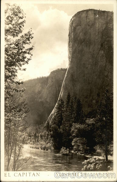 El Capitan Formation California Yosemite National Park