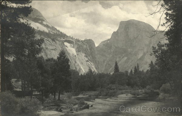 Half Dome Rock Formation in Yosemite National Park