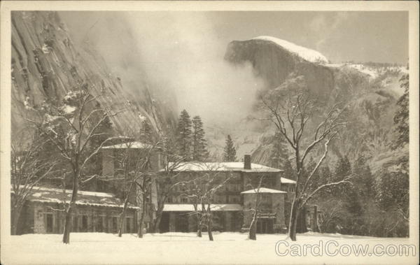 Snow in Yosemite National Park