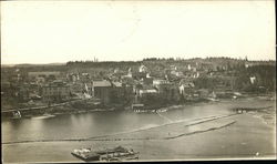 Aerial View of Keewatin Postcard