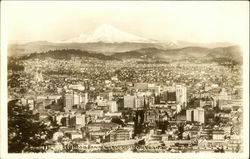 Mt. Hood and City View Portland, OR Postcard Postcard Postcard