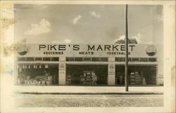 Pike's Market Postcard
