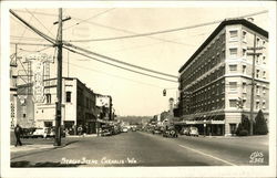 Street Scene Postcard