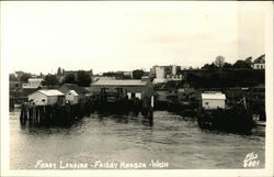 Ferry Landing, Friday Harbor Washington Postcard Postcard Postcard