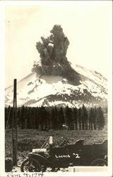 Lassen Peak Eruption, June 14, 1914 Lassen Volcanic National Park, CA Postcard Postcard Postcard