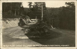 Flint Creek Hill to Anaconda, Highway Philipsburg, MT Postcard Postcard Postcard