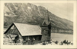 Church at Lake Bennett Yukon Canada Yukon Territory Postcard Postcard Postcard