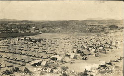 Infantry Camp Postcard