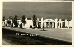 Triangle Camp Pecos, TX Postcard Postcard Postcard