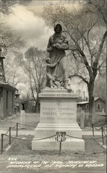 Madonna of the Trail Monument Springerville, AZ Postcard Postcard Postcard