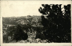 Old Baldy Rock Postcard