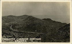 Prescott-Jerome Highway Postcard