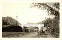 Overpass in Oahu Postcard