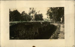 Mission San Gabriel Ruins California Postcard Postcard Postcard