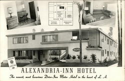 Alexandria-Inn Hotel Postcard