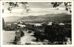 Pomona Fair Grounds from Ganesha Hills Postcard