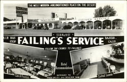 Failing's Service Postcard